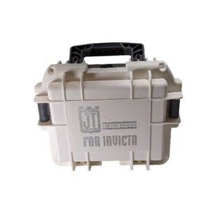 Invicta Jason Taylor JT White 3 Slot Watch Dive Case Impact Box Altered